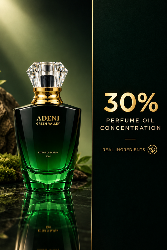 ADENI Green Valley 50ml fresh green perfume for men