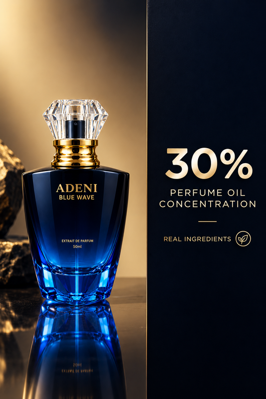 ADENI Blue Wave 50ml fresh fruity perfume with watermelon and Sicilian orange