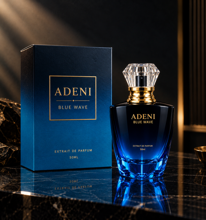 ADENI Blue Wave unisex Extrait de Parfum 50ml bottle